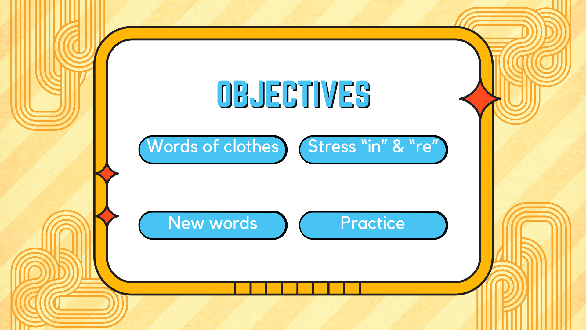 1. Objectives